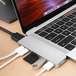 HyperDrive MacBook Pro Air转换器type-c扩展坞苹果电脑笔记本配件usb c hub拓展坞雷电3转接头hdmi读卡器