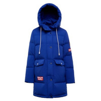 BOSIDENG 波司登 B80142142 女士中长款连帽拉链长袖羽绒服