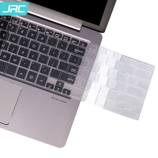 JRC 华硕(ASUS)笔记本键盘膜灵耀U4000 UQ6200 U4100UQ UX4100U U410 UQ7200-15.6英寸TPU隐形键盘保护膜