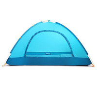 探路者（TOREAD）帐篷 户外2-3人单层帐 露营装备 登山野营全自动速开帐篷 TEDD80748-C10C 天空蓝/天青蓝