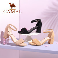 CAMEL 骆驼 A82501625 女款粗跟凉鞋