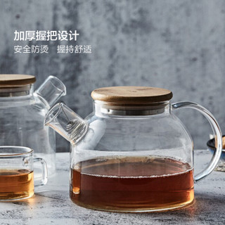 青苹果 耐热玻璃凉水壶冷水壶茶壶1L GPH20