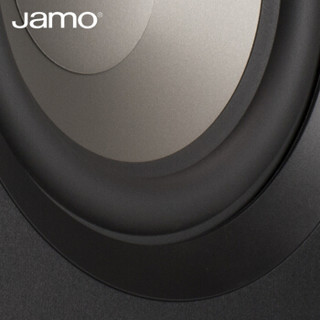 尊宝（Jamo）S 808 SUB 音响 音箱 8英寸木质有源低音炮 音响/家庭影院/超重低音 （黑色）