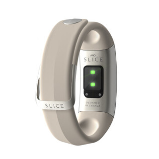 迈欧（MIO）SLICE运动防水睡眠手环男来电提醒户外智能心率检测手表灰色短码