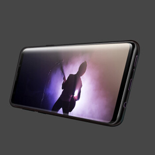 KOLA 三星S9手机壳 三星 Galaxy S9保护套 微砂硅胶防摔软壳保护套 黑色