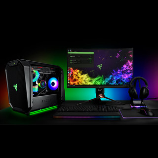 RAZER 雷蛇 CUBE 台式机（i7-9700K、16G、1T、RTX2080Ti 11G） 氪星石