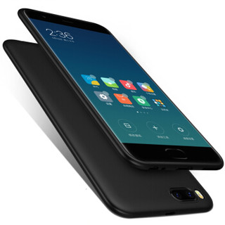 KOLA 小米5X手机壳 微砂硅胶软壳保护套 适用于小米5X 黑色