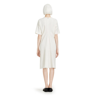 设计师品牌 LUCIEN WANG 白色褶饰连身长裙 白色 M