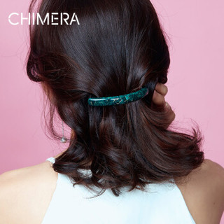 奇美拉(CHIMERA) 发饰头饰 绿精灵 拱形 发夹 马尾夹 盘发顶夹 3160850 绿色