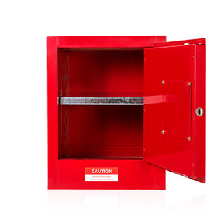 佐盛防爆柜安全柜金属化学品储存柜钢制防火柜工业实验室危险品柜4加仑红色