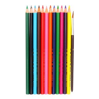 LYRA德国艺雅水溶性彩色铅笔12色彩铅笔涂色填色彩笔绘画笔纸盒套装L2531120