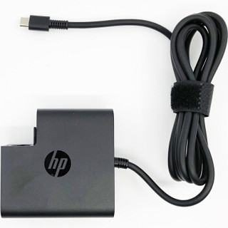 惠普(HP)65W笔记本电源适配器 usb-c旅行适配器 便携适配器Type-c接口充电器