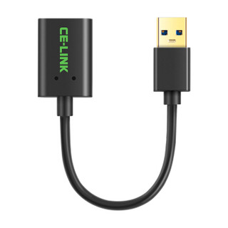 CE-LINK USB3.0公转Type-C母转接线  适用于三星MU-PT250B/CN 转接线  黑色 0.1米 4242