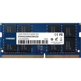 FORESEE 260 PIN SO-DIMM DDR4 2666MHz 笔记本内存