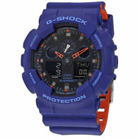 银联专享：CASIO 卡西欧 G-Shock GA100L-2A 男款双显运动腕表*2件