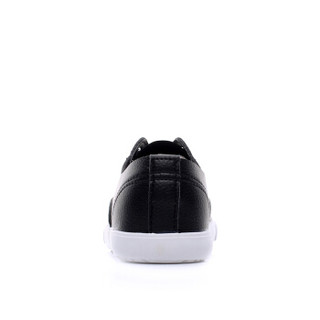 飞耀（FEIYAO）纯色女学生平底超纤韩版乐福鞋L-802 黑色 38