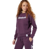 Reebok 锐步 AC ICONIC FL CREW 女士运动卫衣/套头衫 DT7273 紫色 S