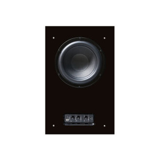 DLS/Flatsub 8.2-B/对 黑白魔方挂墙式低音炮（内置挂墙配件）有源重低音音箱 hifi 进口品牌 黑色 2只