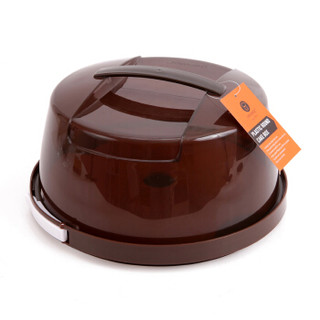 CHEFMADE 学厨 烘焙工具 蛋糕盒6-8寸圆形重复家用手提透明包装保鲜点心盒子WK9204