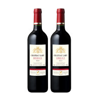 法国原装进口 波尔多产区 拉里城堡 红葡萄酒红酒 750mlx2 14%vol. AOC级别