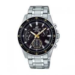 卡西欧手表edifice系列防水钢带男士石英手表