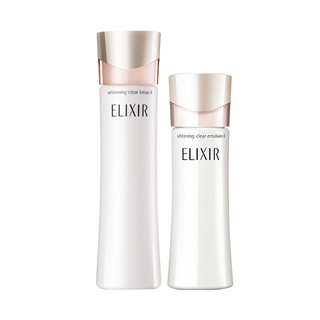 硬核补贴：ELIXIR 怡丽丝尔 纯肌净白 水乳套装 滋润型（水170ml+乳液130ml）