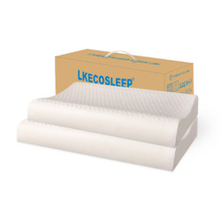 LKECOSLEEP 斯里兰卡进口95%天然乳胶枕ECO级枕头 *2件