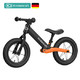 KinderKraft 德国平衡车儿童无脚踏单车滑步车滑行自行车 内置减震黑