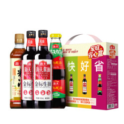 海天 锦鲤派礼盒 4瓶装 *5件