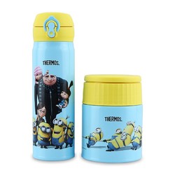 THERMOS 膳魔师 小黄人礼盒套装 500ML保温杯+400ML