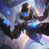 LEAGUE OF LEGENDS英雄联盟 英雄皮肤 未来战士 卢锡安