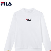 FILA 斐乐 女士运动卫衣 F11W018202F-WT 标准白 M