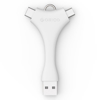 ORICO 奥睿科 C1多用Micro USB+TYPE-C双接头 *3件