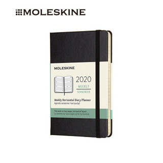 京东PLUS会员：MOLESKINE 魔力斯奇那 2020年12个月 口袋横式 硬面周记本 +凑单品
