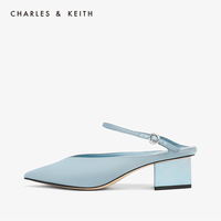 限尺码：CHARLES＆KEITH CK1-60900084 女款中跟单鞋