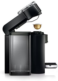 Nespresso by De'Longhi ENV135BAE Coffee and Espresso Machine Bundle with Aeroccino Milk Frother by De'Longhi, Black