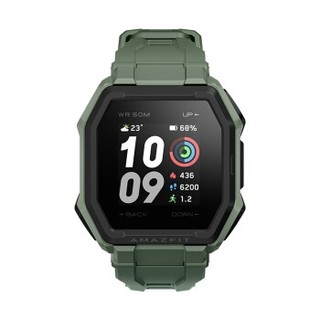 AMAZFIT 跃我 A1908 智能手表 43mm 黑色 硅胶表带（ECG、GPS）