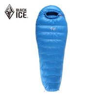 BLACK ICE 黑冰z6502 B400系列 木乃伊式羽绒睡袋B400-天蓝 L【80*205cm】