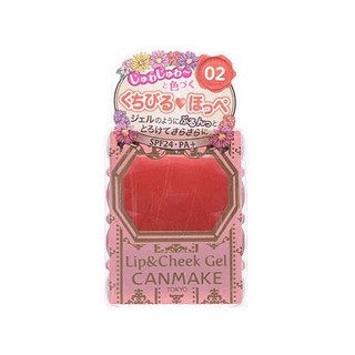 CANMAKE 井田 唇颊两用腮红膏 02号 水果圣代色 1.5g