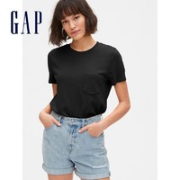 Gap 574137 女装纯棉舒适基本款短袖T恤夏季