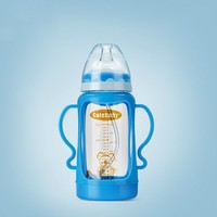 Cutebaby 萌宝 宝宝防摔玻璃奶瓶 240ml/150ml