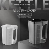 Beihe 贝合 塑料凉水壶 星空黑 1800ml