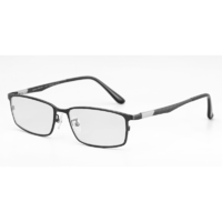 HAN 纯钛近视眼镜框 42042 +凯米 U6膜层1.60折射率防蓝光镜片