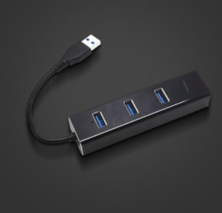 HONGDAK USB扩展坞 四合一 黑色