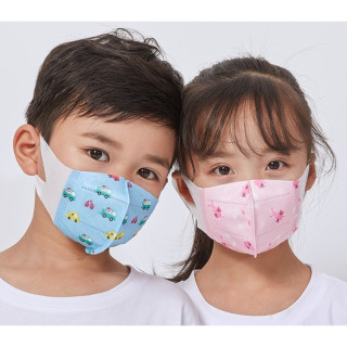 商品pgq一次性儿童防护口罩棉花朵朵028岁20只装