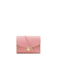 Pushlock 推锁 斜挎包 哑光蔷薇粉