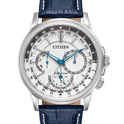 清爽耐看的超长待机王——CITIZEN 西铁城 BU2020-02A 男士光动能腕表