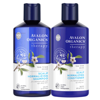 考拉海购黑卡会员：AVALON 阿瓦隆 维生素B族 控油防脱套装（洗414ml+护397g）