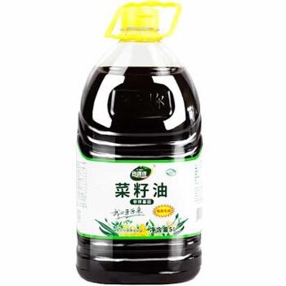 合适佳 低芥酸菜籽油 5L 非转基因植物油 *3件