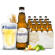 Hoegaarden福佳比利时风味精酿小麦白啤酒330ml*12瓶整箱装.